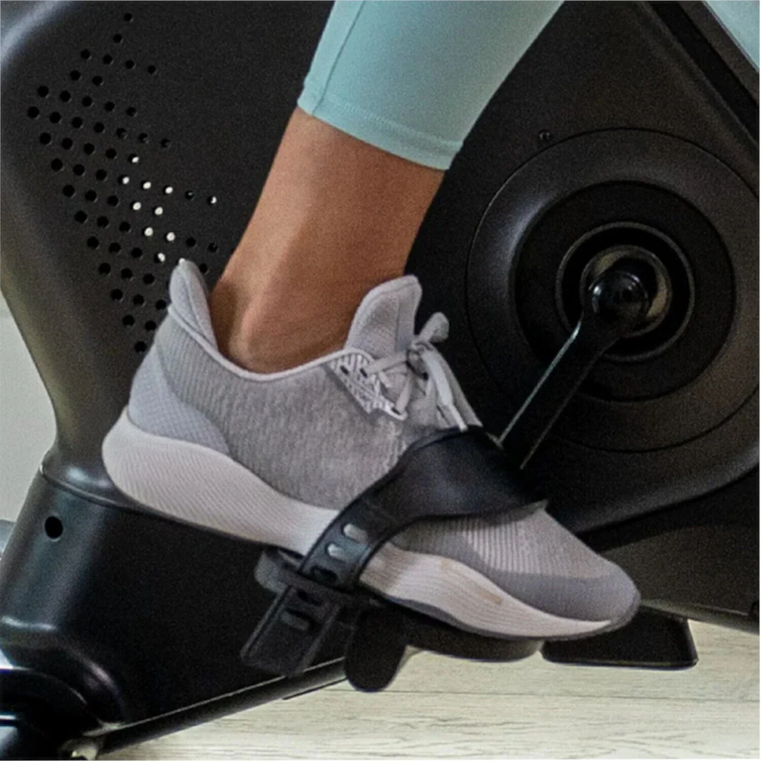 GCP Products Indoor 190 Upright Exercise Bike For Fitness And Cardio Workout ()