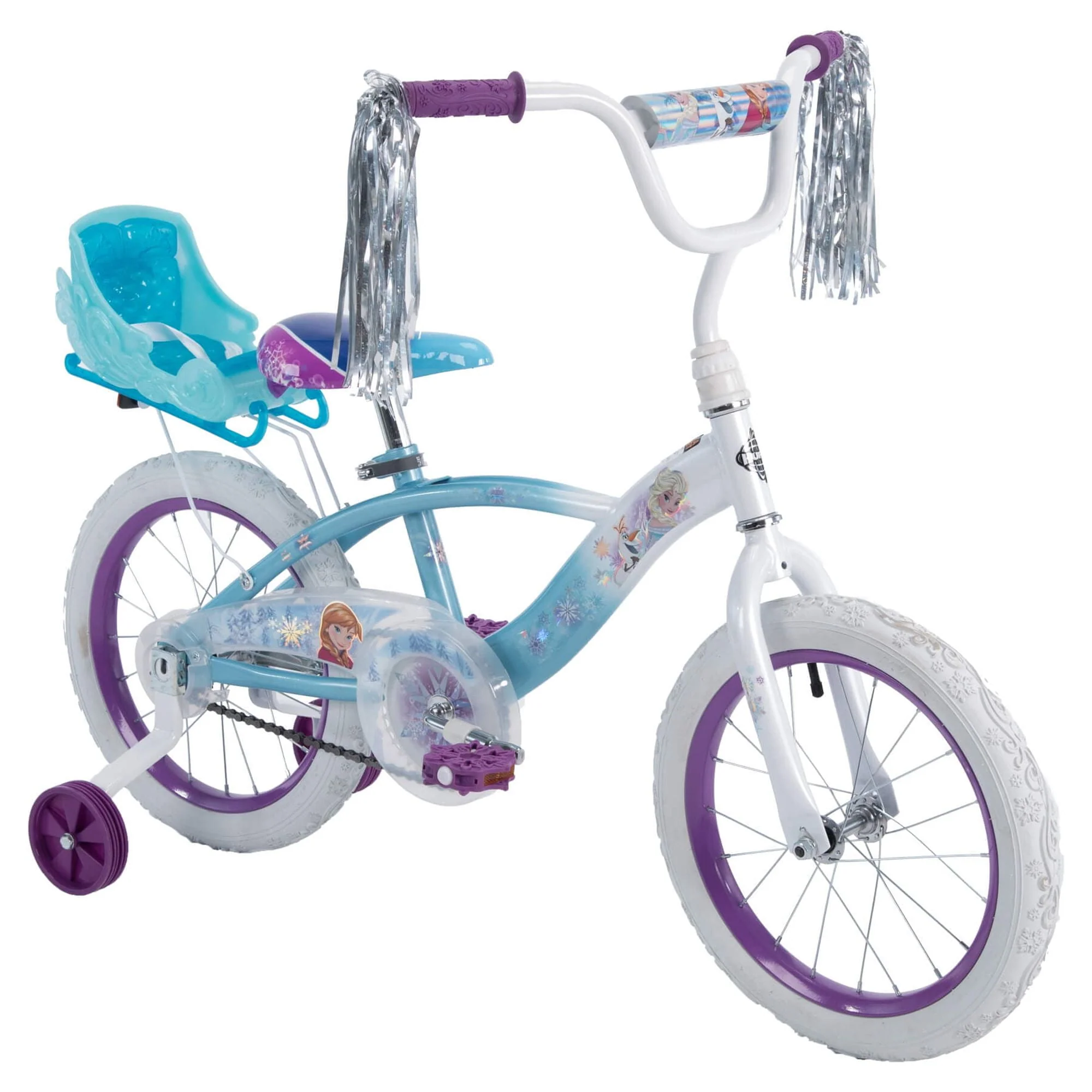 Disney Frozen 16-inch Girls' Bike, Ages 4+ Years,  by Huffy