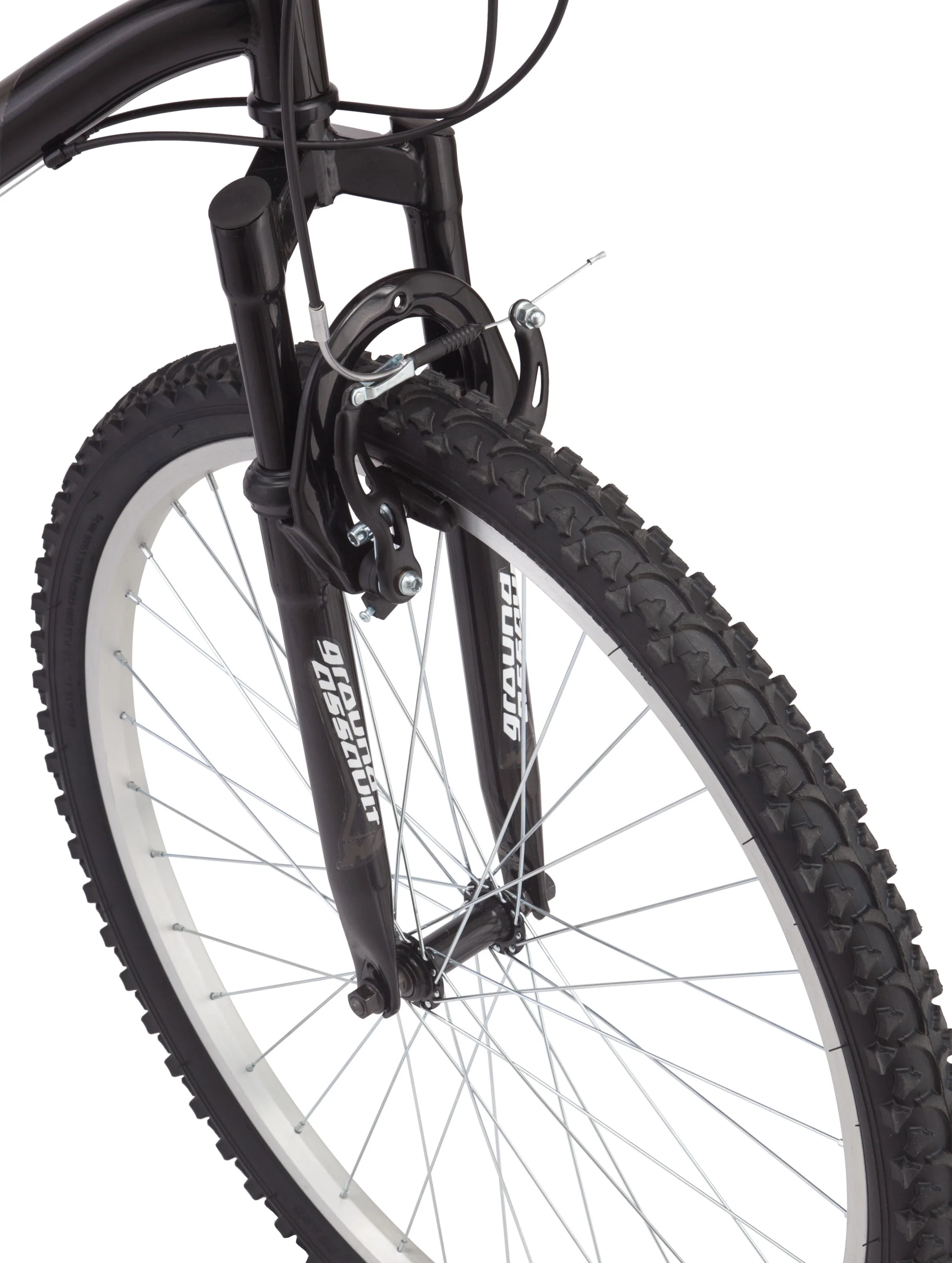 Granite Peak Men's Mountain Bike, 26-inch wheels, black