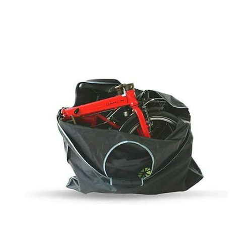 Dahon VYBE D7 Folding Bike (Red) with Dahon Foldable Carry Bag