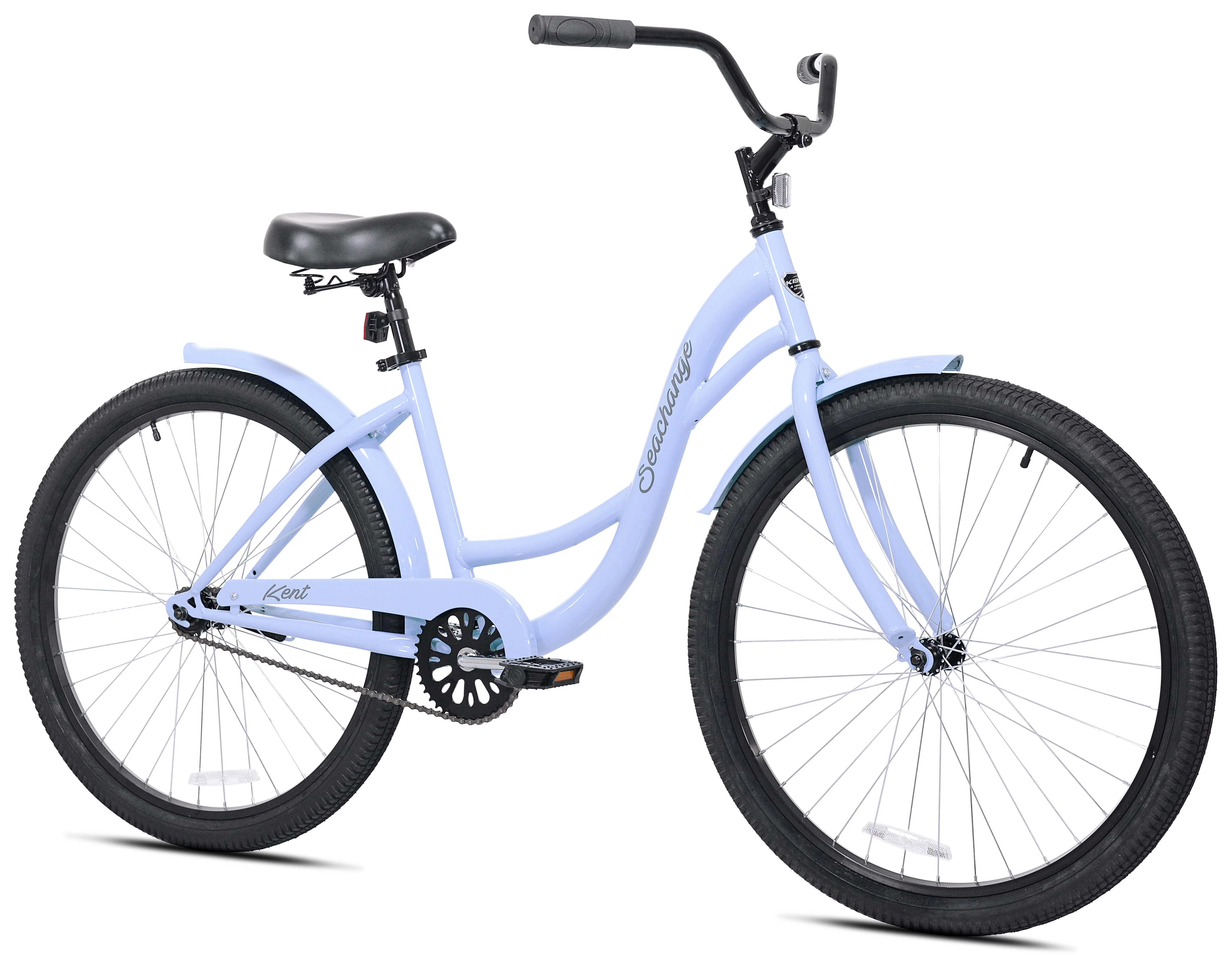 Kent Bicycles 26-inch Ladies Seachange Beach Cruiser Bike, Periwinkle Blue