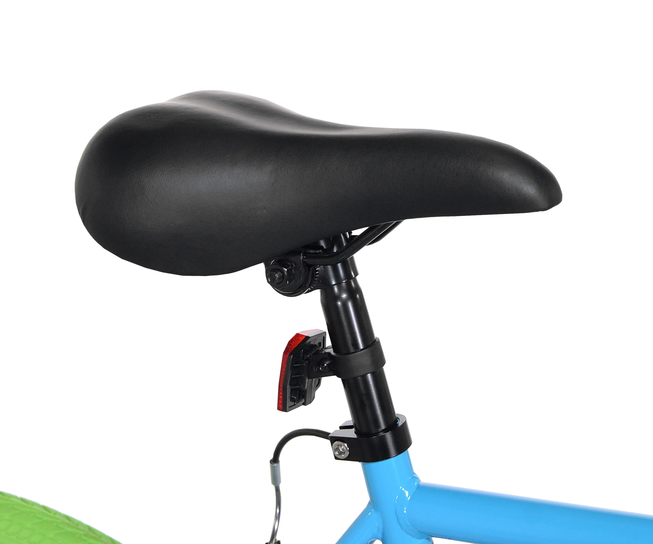 700C Men's Ridgeland Hybrid Bike, Blue/Green