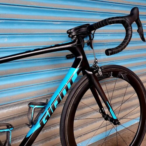 Giant TCR Advanced SL 0 SRAM RED eTap Carbon Road Bike - Quarq - Ceramic Speed