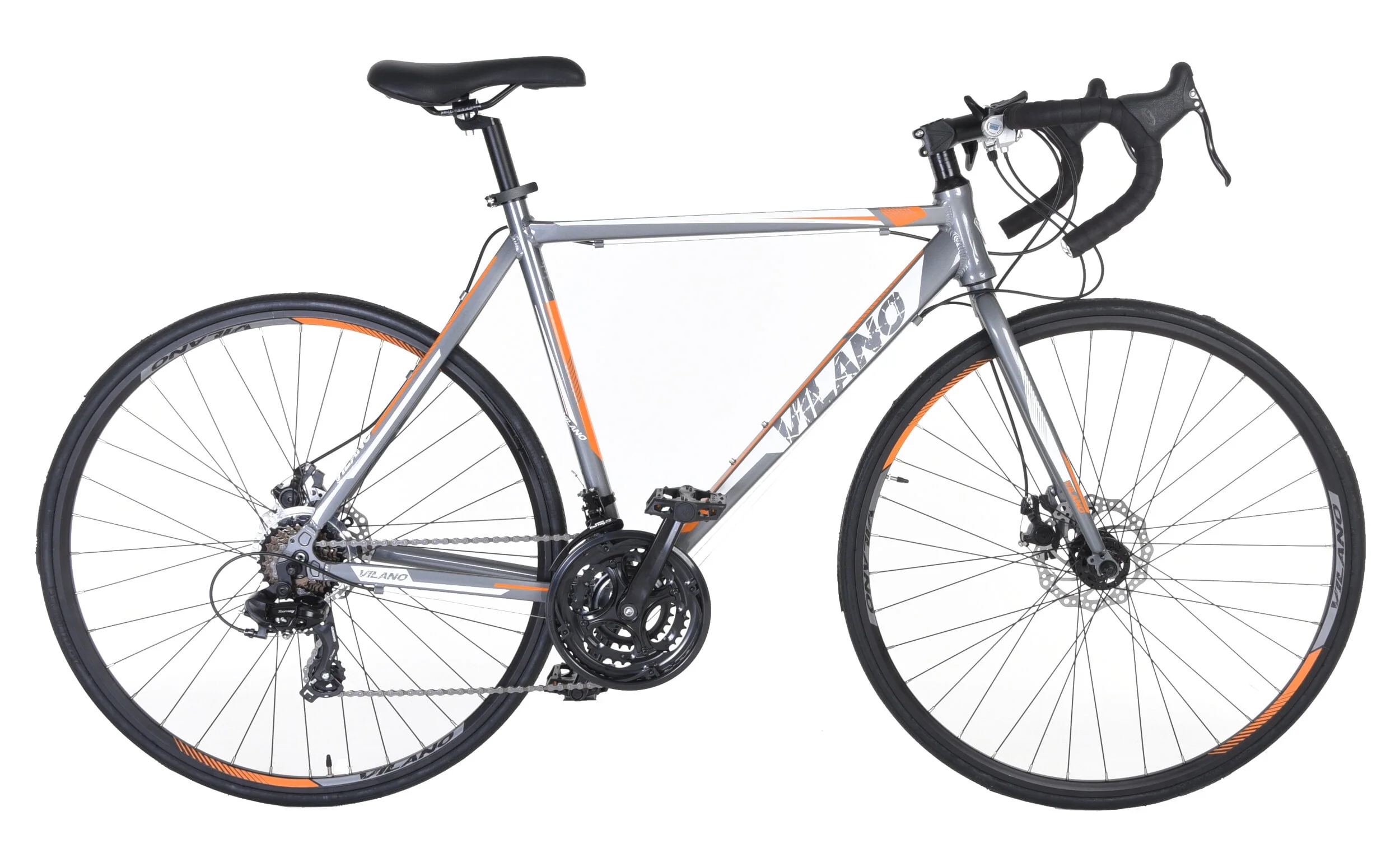 TUONO T20 Aluminum Road Bike 21 Speed Disc Brakes, 700c