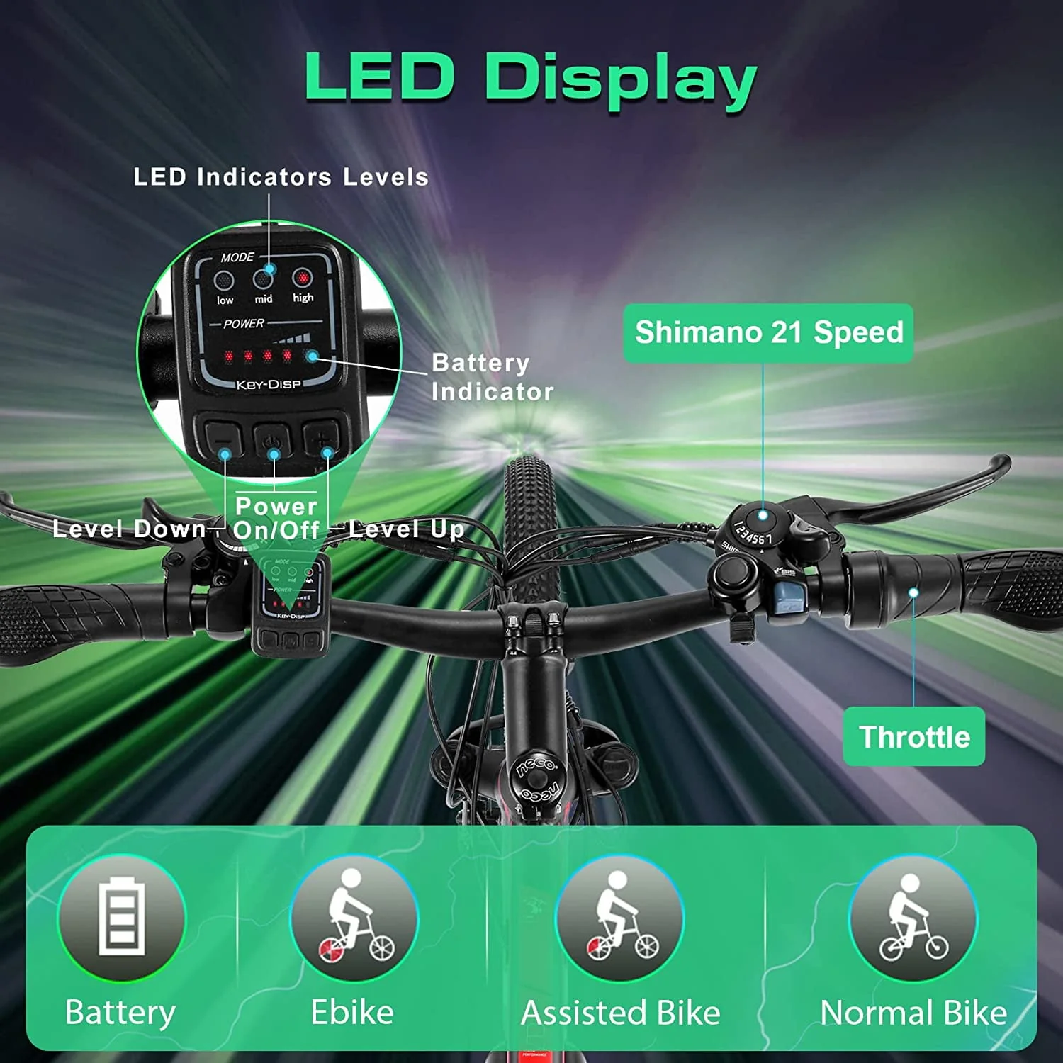 Vivi Electric Bike 27.5