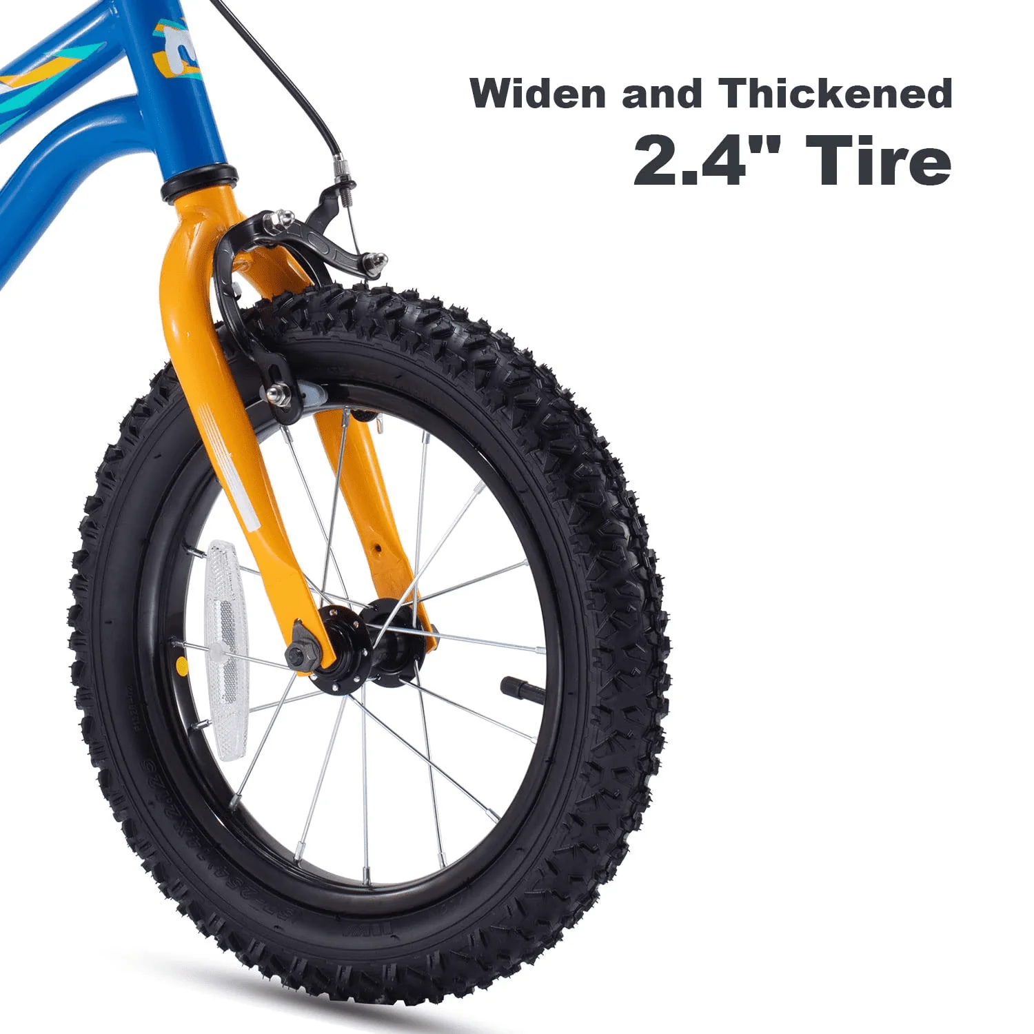 RoyalBaby Chipmunk Kids Bike Boys Girls 14 Inch Bicycle with Training Wheels Blue