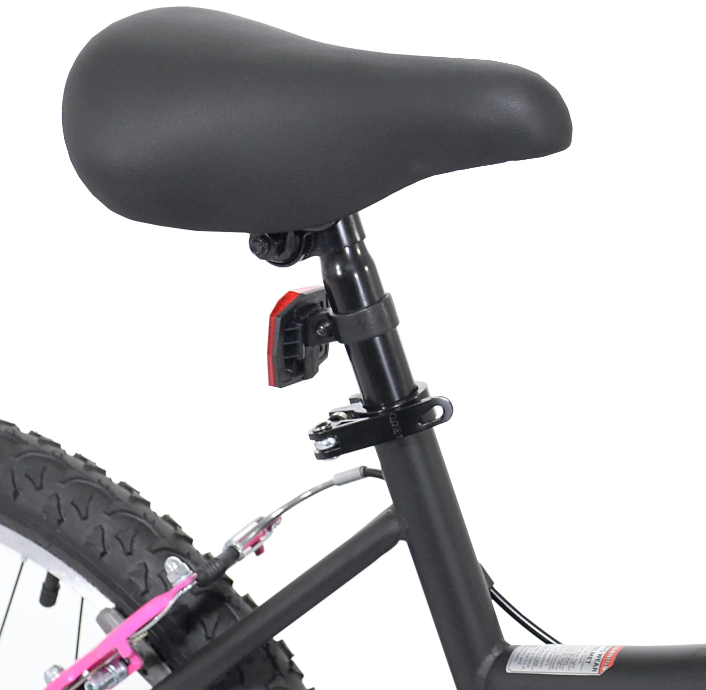 20-inch Girl's Kobra Mountain Child Bicycle, Black/Pink