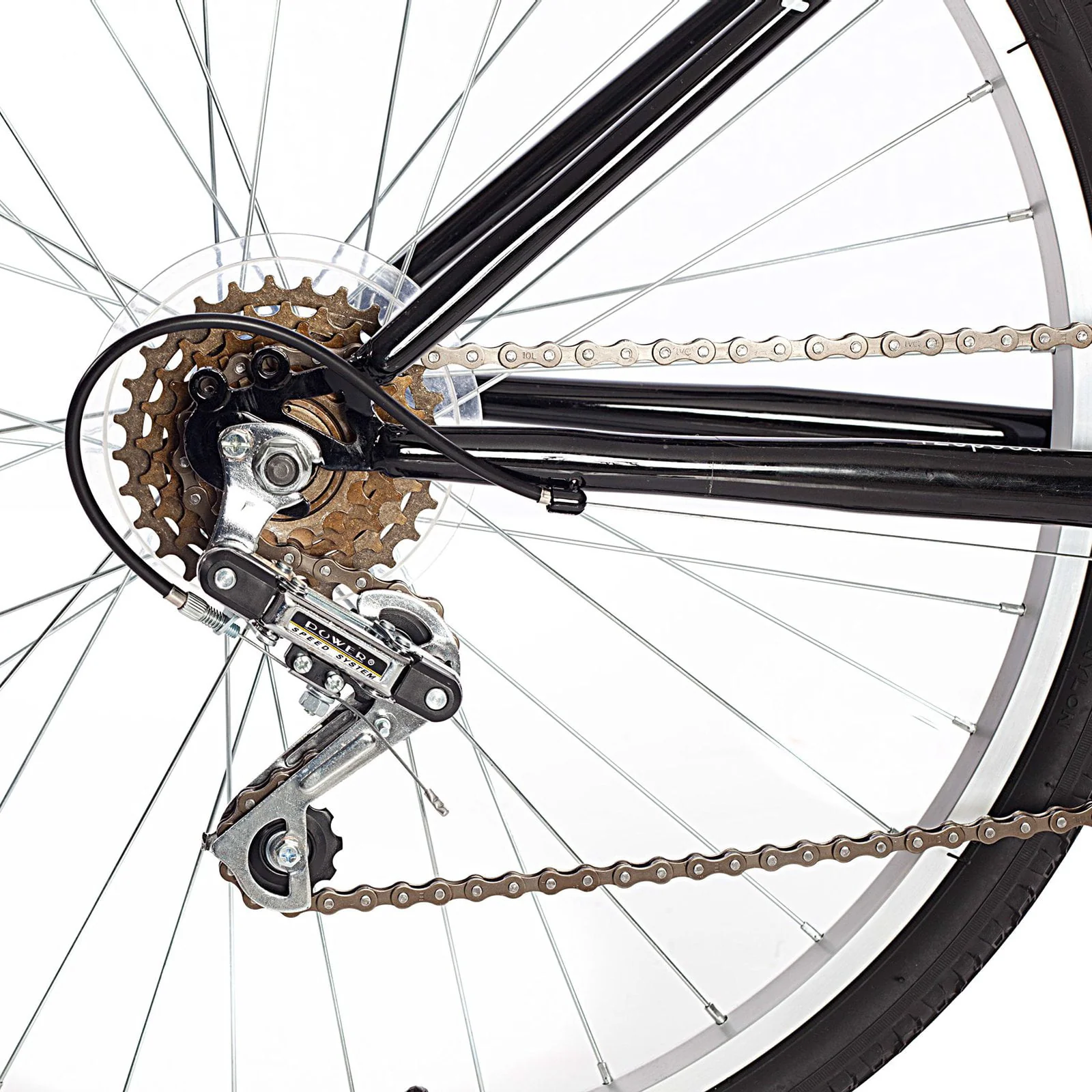 Titan Wildcat 18-Speed Women's Mountain Bike, Lavender and White