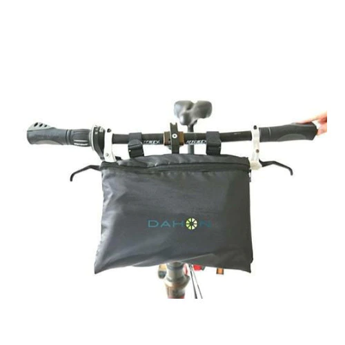 Dahon VYBE D7 Folding Bike (Black) with Dahon Foldable Carry Bag