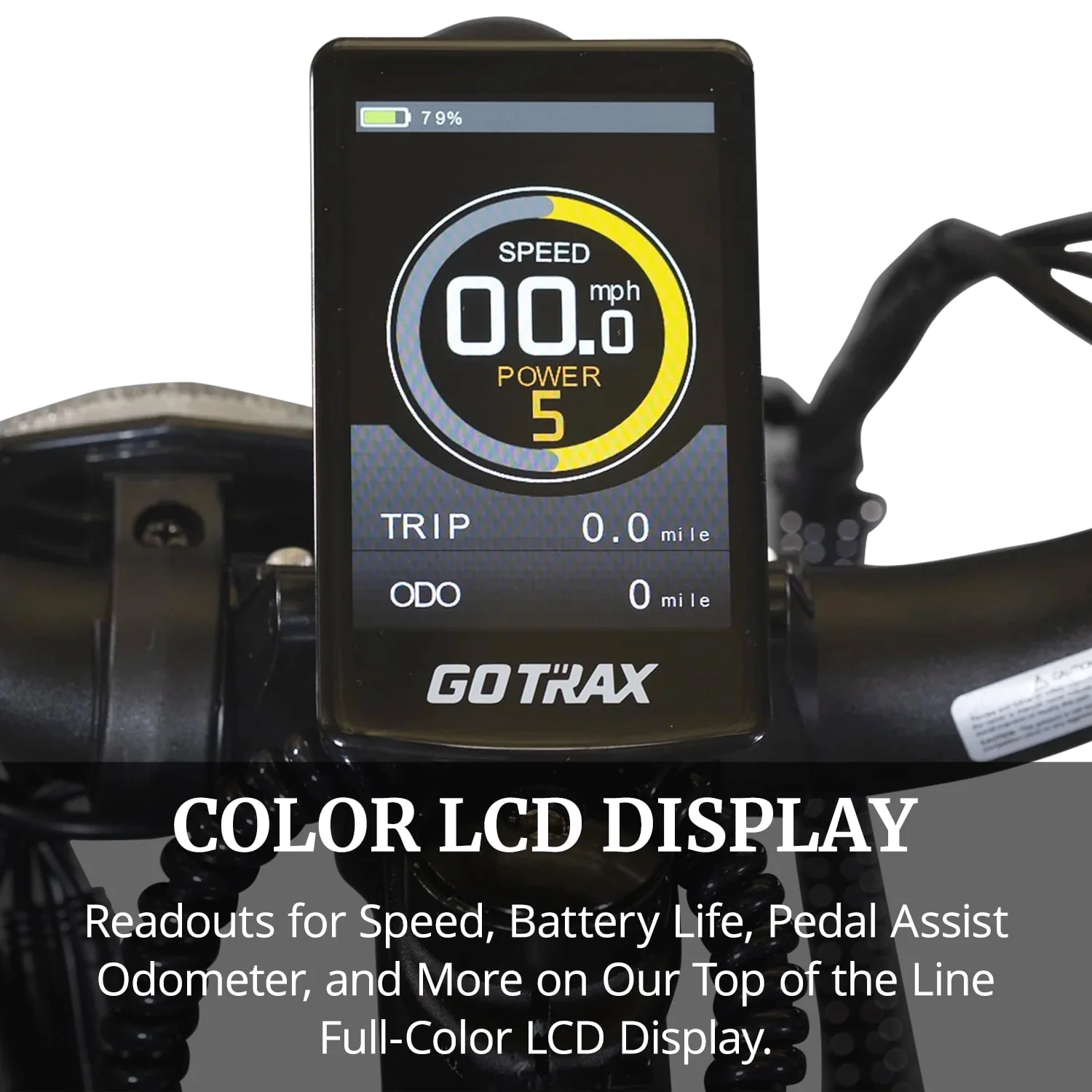 GOTRAX Tundra Electric Bike for Adults, 750W 48V 26