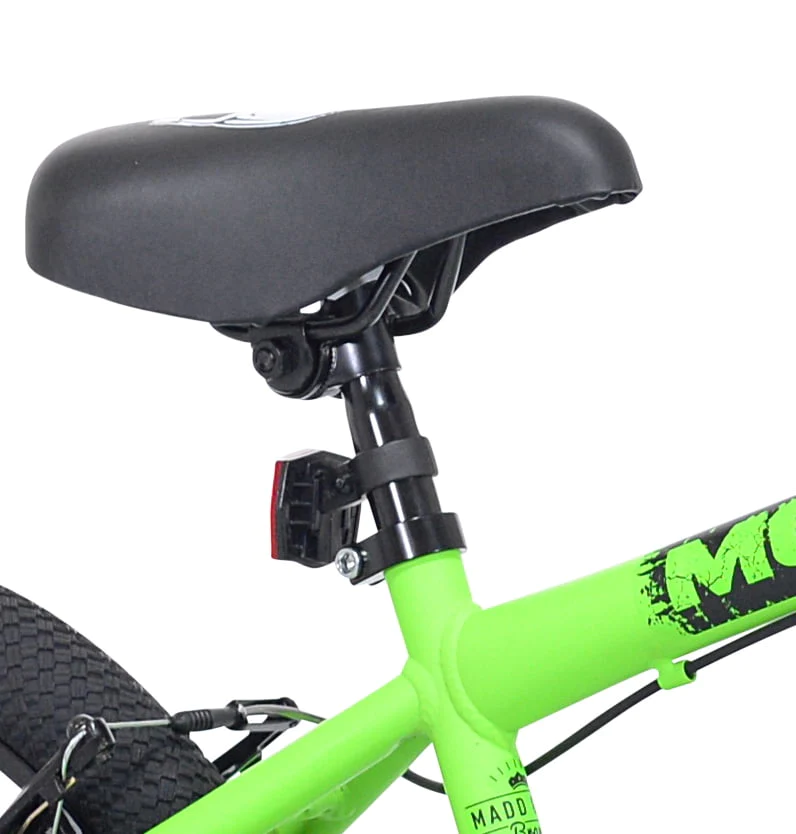 Madd Gear 20-inch Boy's Freestyle BMX Bicycle, Green