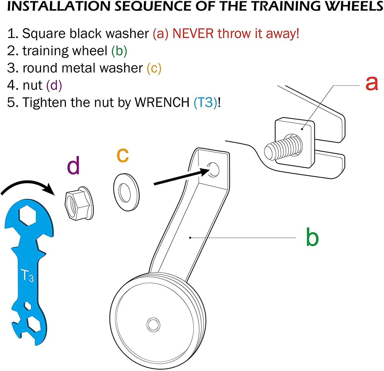 RoyalBaby Buttons Matte Blue 12 inch Kid's Bicycle With Training Wheels