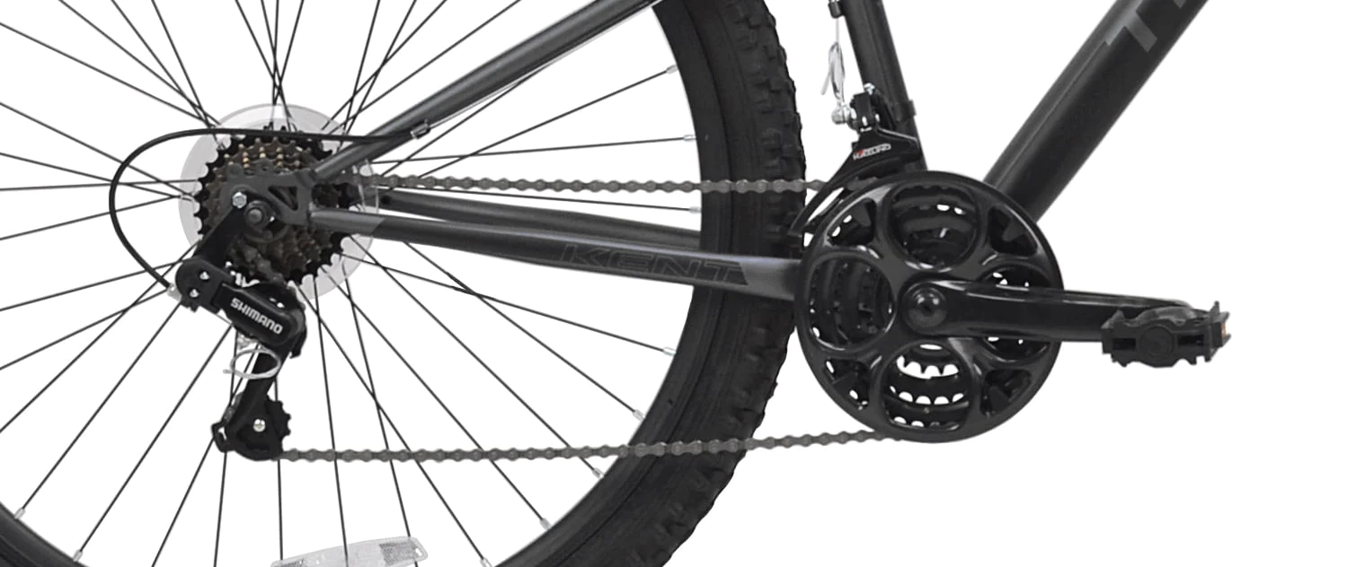 Kent Bicycles 29-inch Men's Tracer Mountain Bike with 21 Speeds, Dark Blue