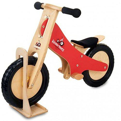 kinderfeets wooden bike stand, natural