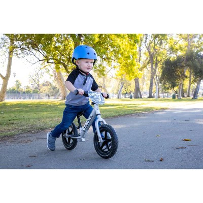 Strider Pro 12" Kids' Balance Bike - Silver