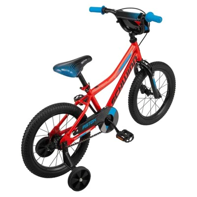Schwinn Piston 16" Kids' Bike - Black/Blue/Red