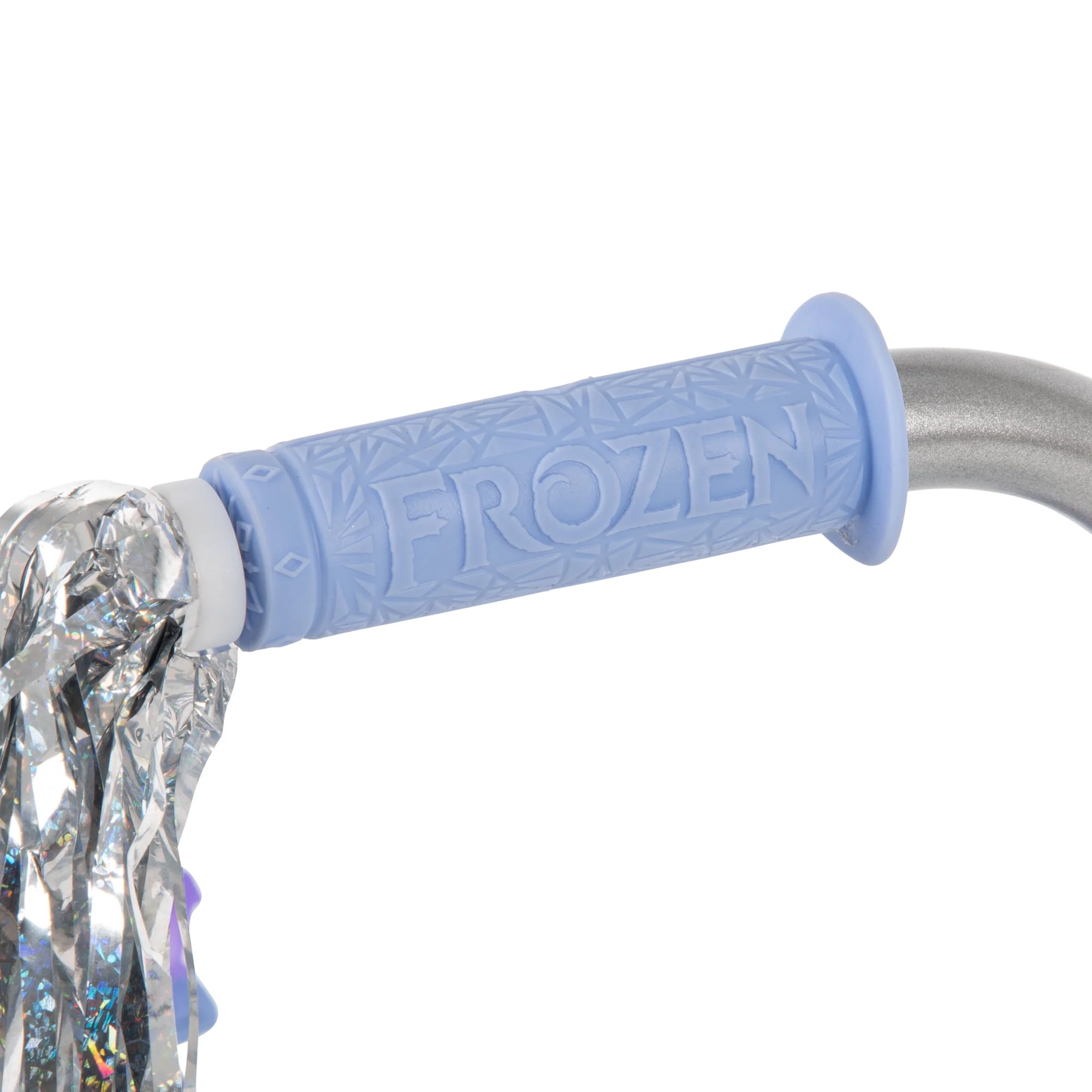 Frozen Bike with Doll Carrier Sleigh for Girl's, 12 In., White and Purple by Huffy