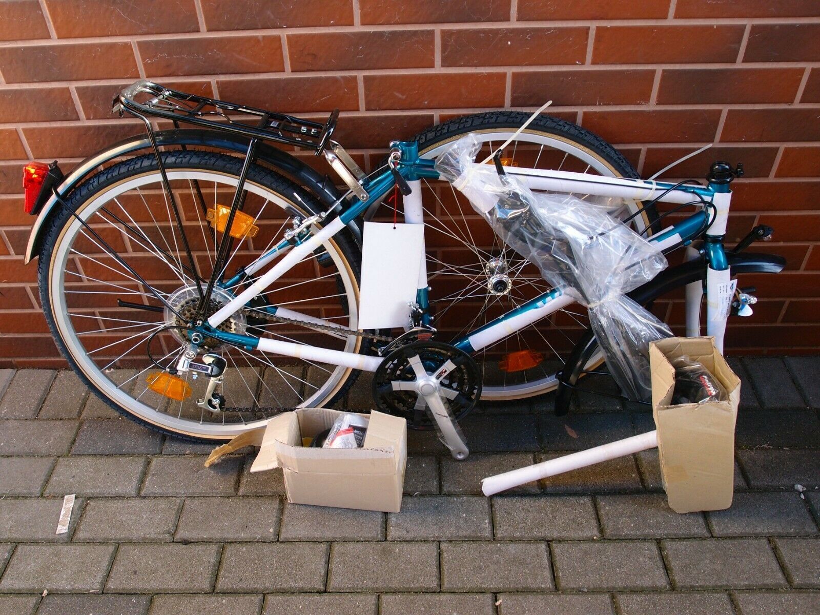 1990s NOS MTB bike 18'' Wheeler ATB LINE WL-2100 Tange CrMo Shimano Exage Altus