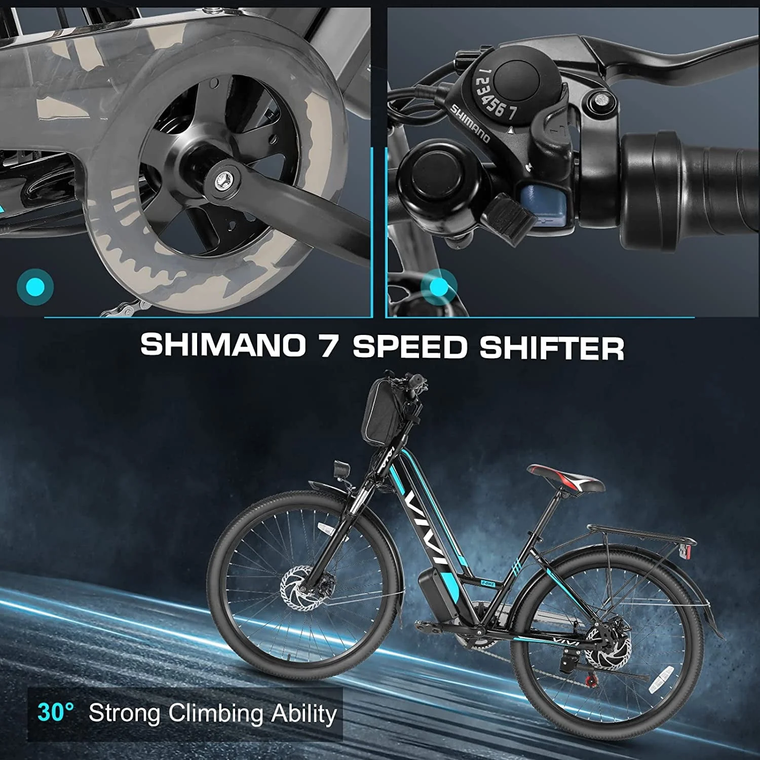 Vivi Electric Bike 26