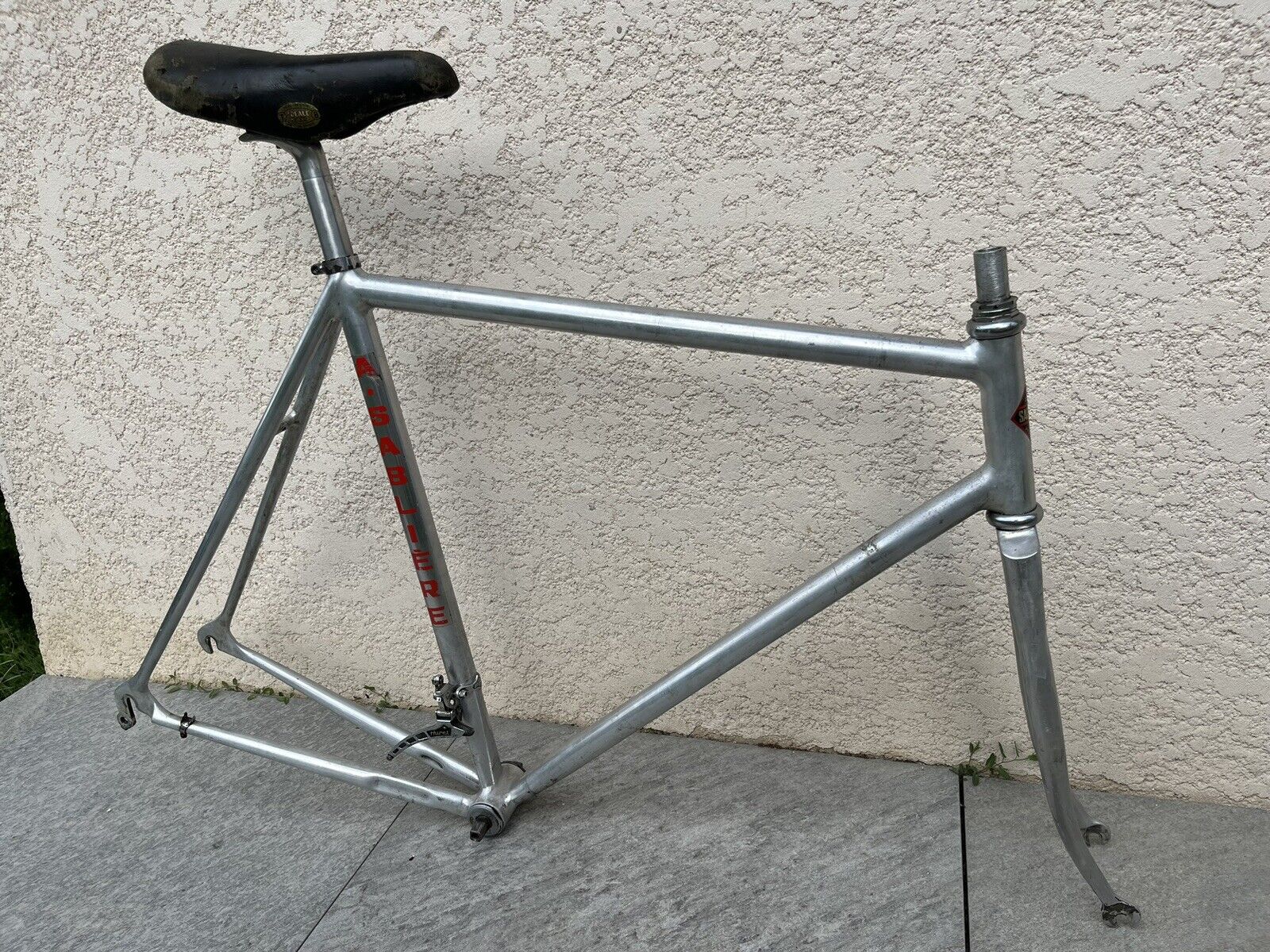 André Sabliere Zicral Frameset / 56.5-56.5 cm / Huret Jubilee / Clerc Busset