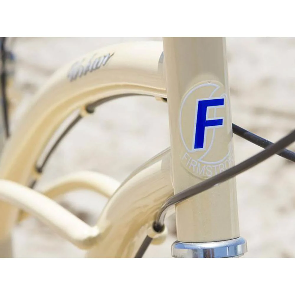 Firmstrong Urban Lady 7 Gear Speed Women's 26 Inch Beach Cruiser Bike, Vanilla