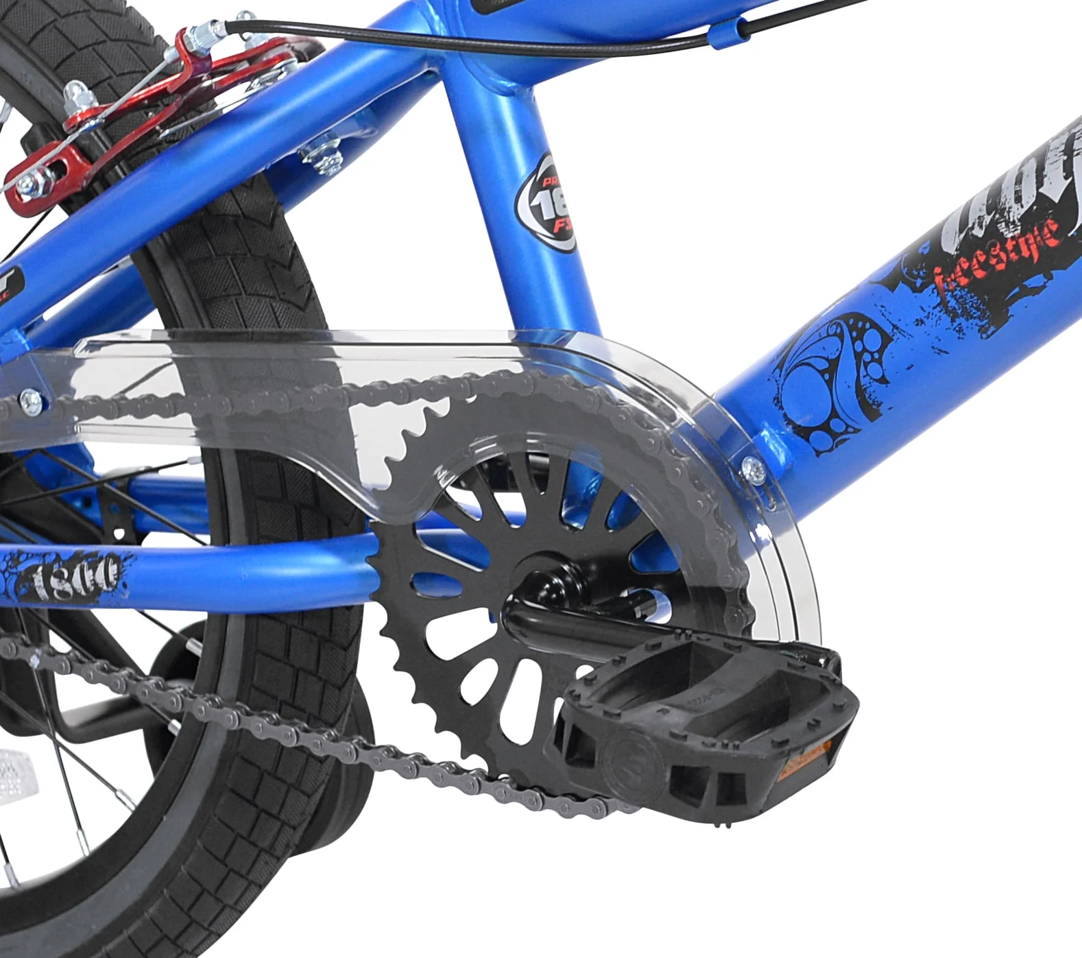 Kent Bicycle 18-inch Abyss Boy's Freestyle BMX Bicycle, Blue