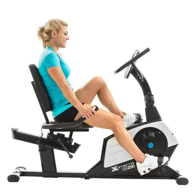 XTERRA Fitness SB250 Recumbent Exercise Bike - Black