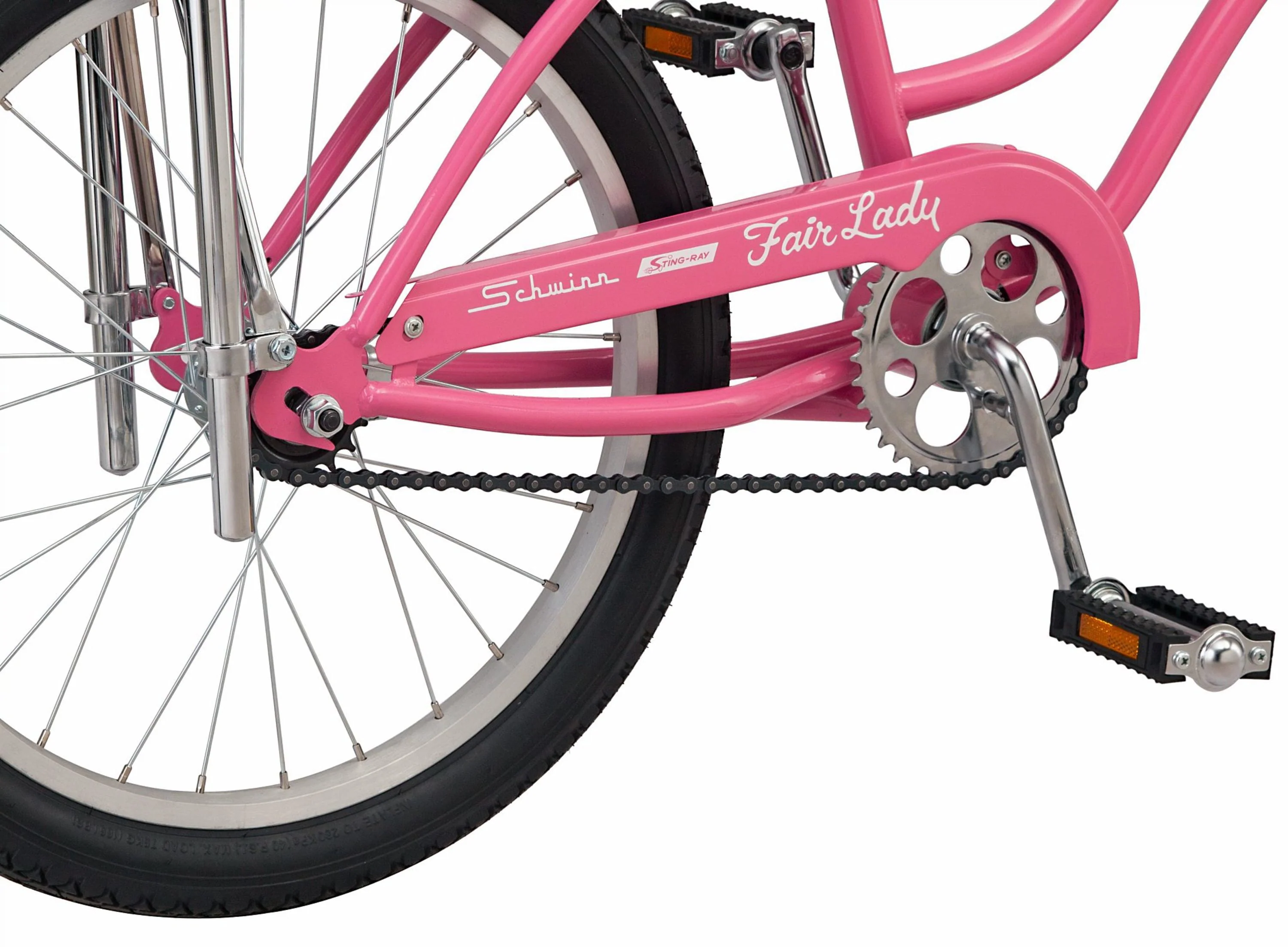 Fair Lady 20 in. Classic Bicycle, Single Speed, Girls, Pink