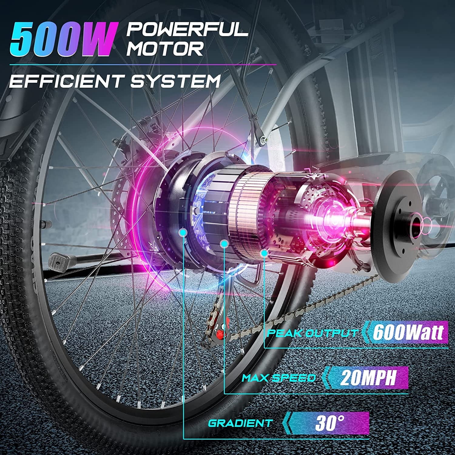 Vivi Electric Bike 26