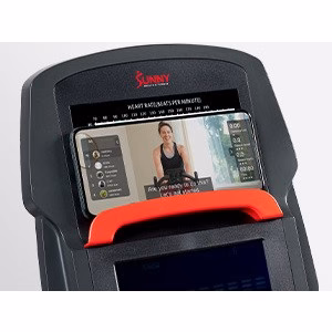 Sunny Health & Fitness Smart Recumbent Cross Trainer Elliptical Exercise Bike