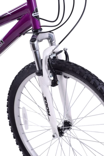 Arden Mountaineer 26" Wheel Ladies Womens 18" Frame Purple Mountain Bike