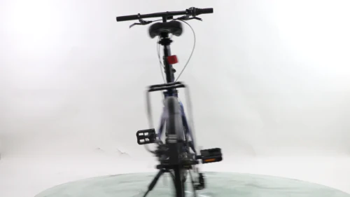 NEW Foldingbike Folding Wheel Shimano 7 Speed Compact Camping Bike Blue 20