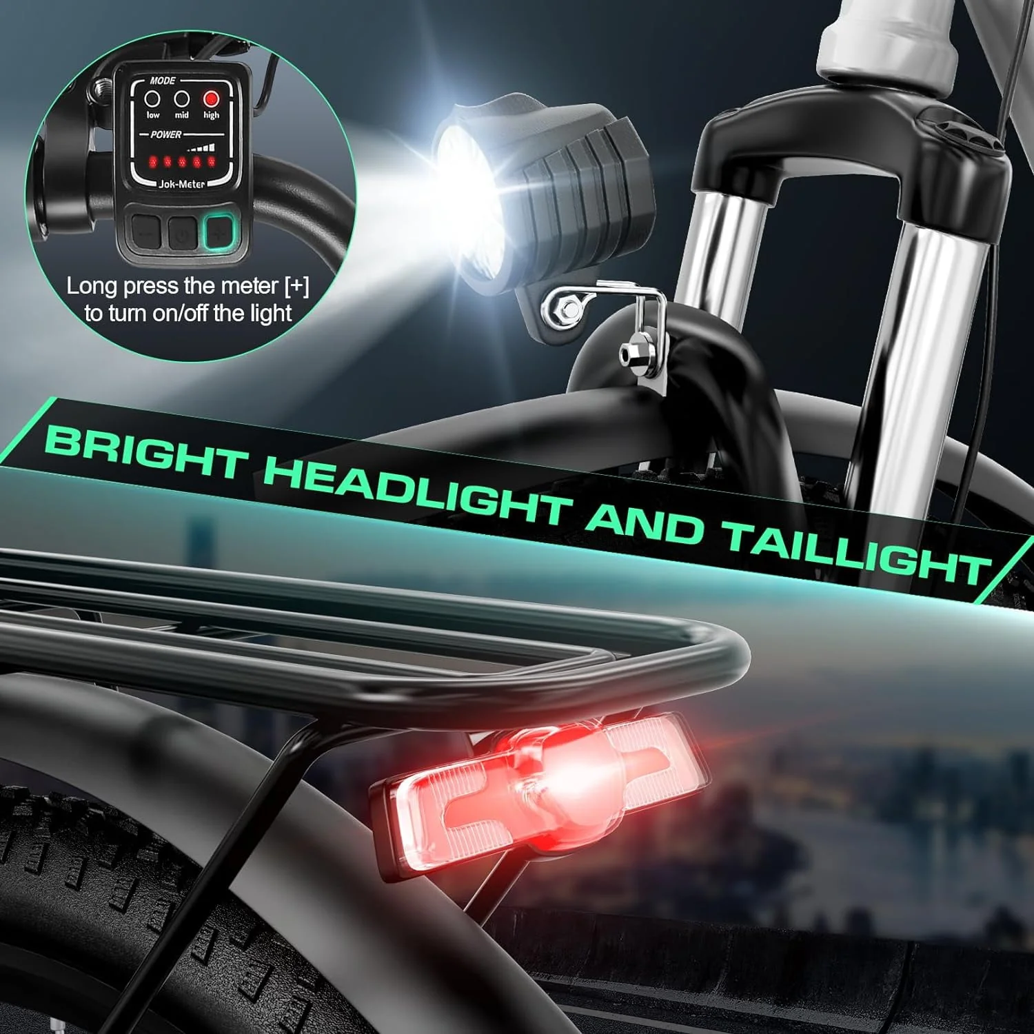 Vivi Electric Bike for Adults 26