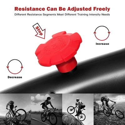 SuperFit Stationary Exercise Bike Silent Belt Drive Cycling Bike