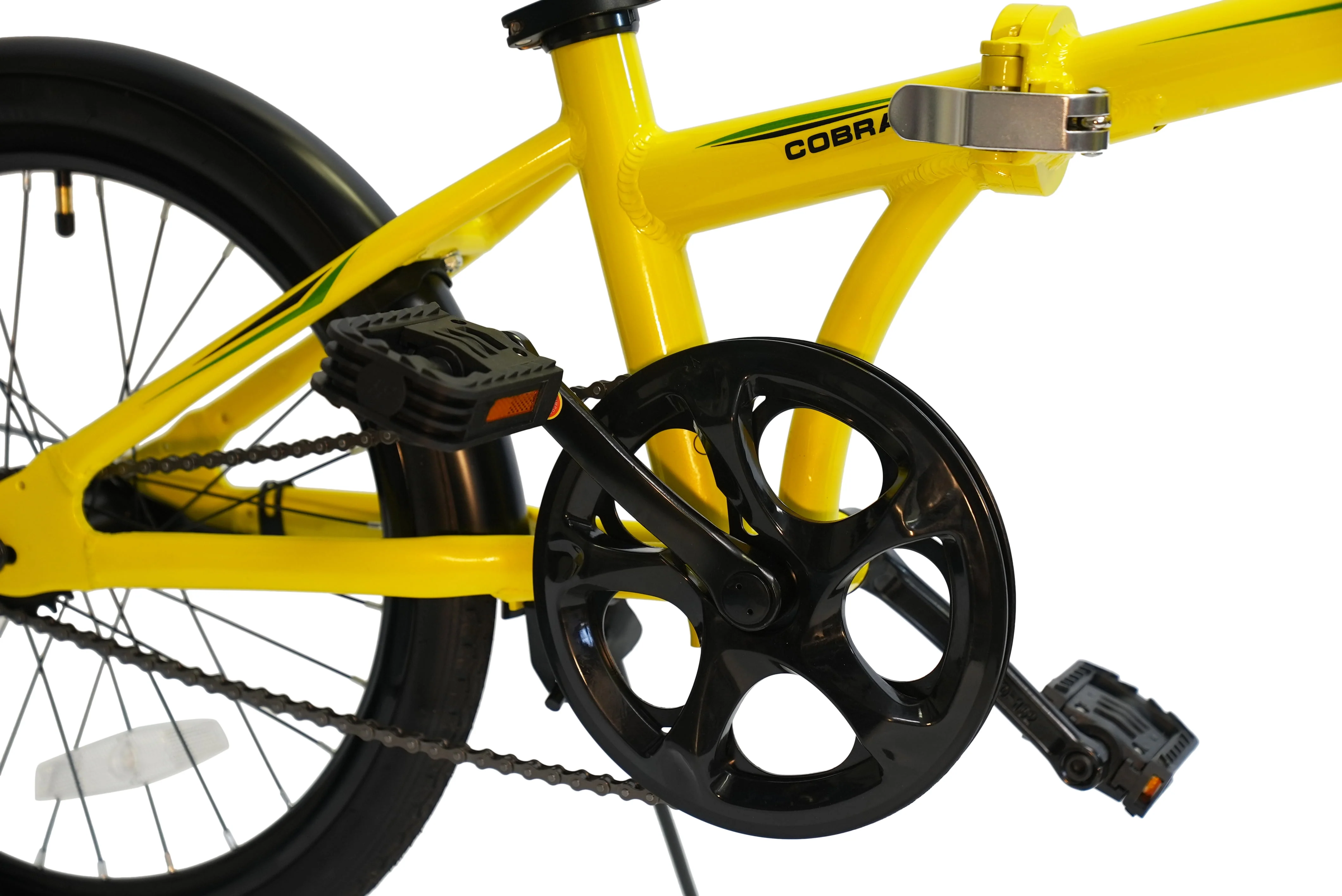 Cobra single-speed lightweight folding bicycle