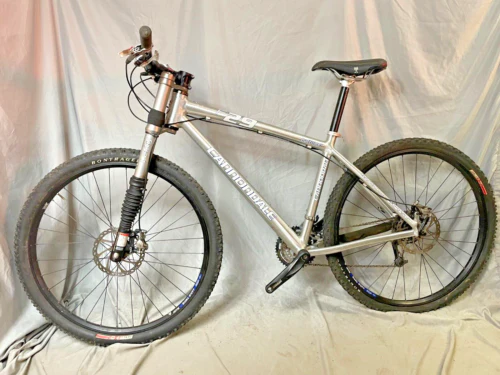 2010 Cannondale Caffeine F29 MTB Bike 19" Large Hardtail Shimano XTR USA Shipper