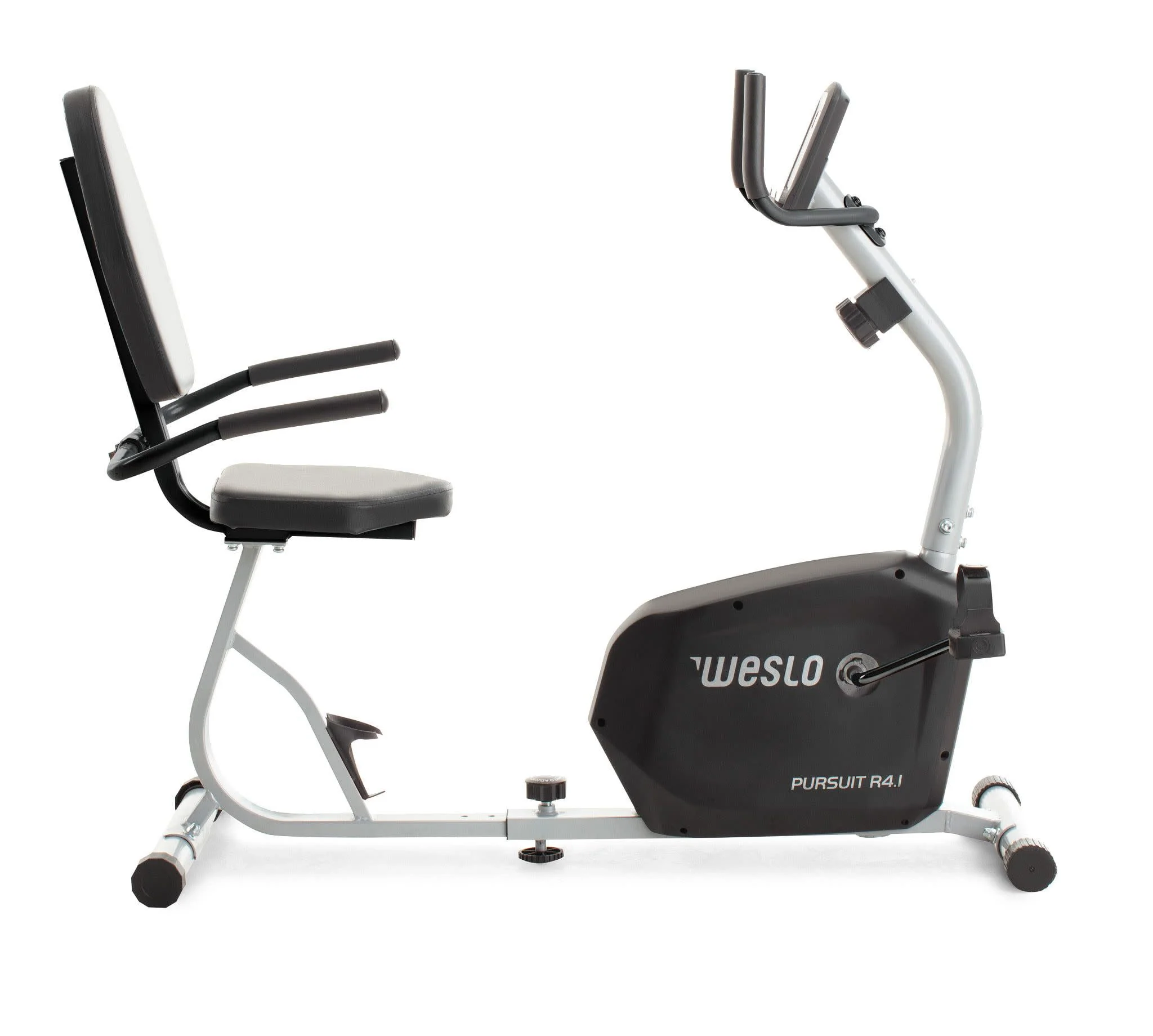 Weslo Pursuit R 4.1 Recumbent Exercise Bike with Inertia-Enhanced Flywheel