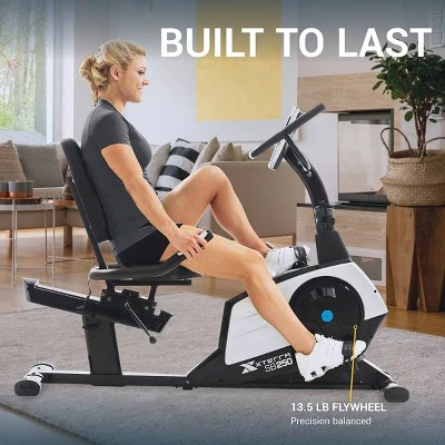 XTERRA Fitness SB250 Recumbent Exercise Bike - Black