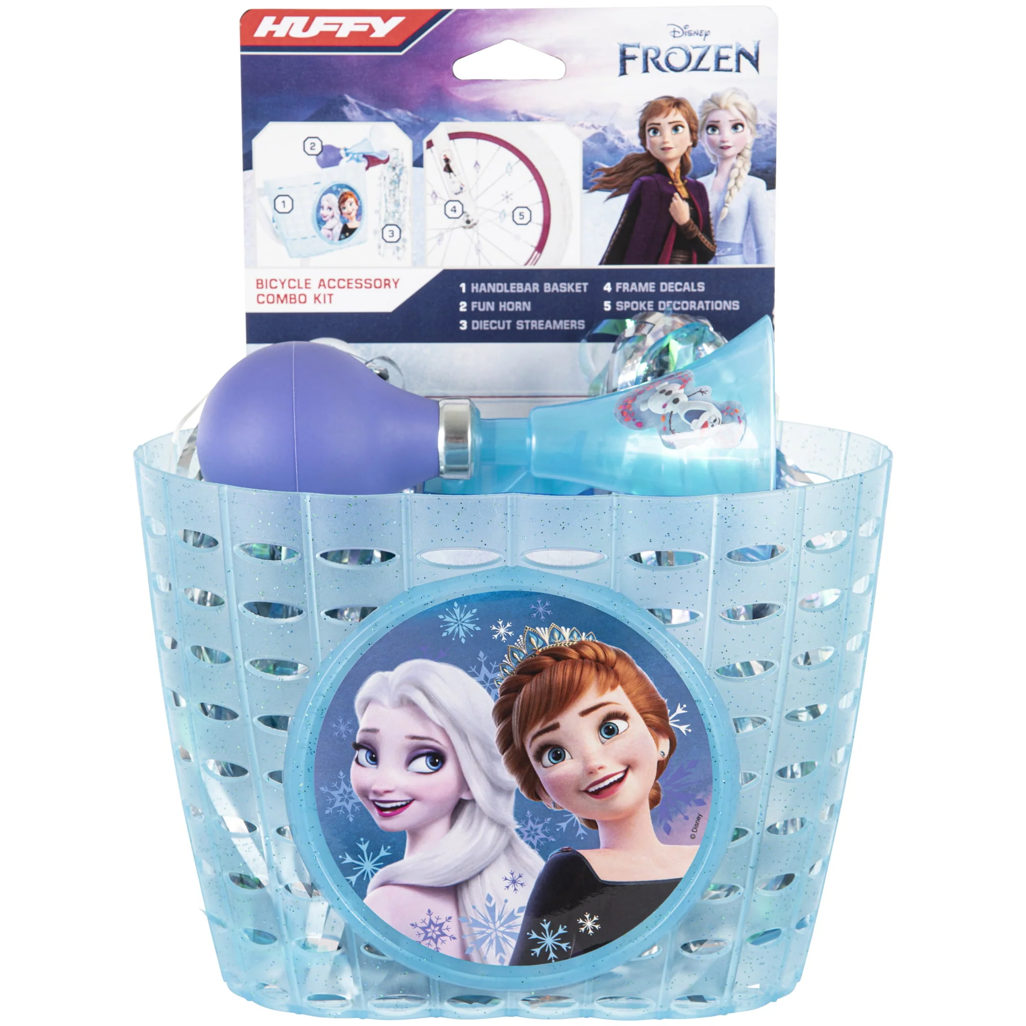 Frozen Bike Accessory Bundle, Blue, by Huffy
