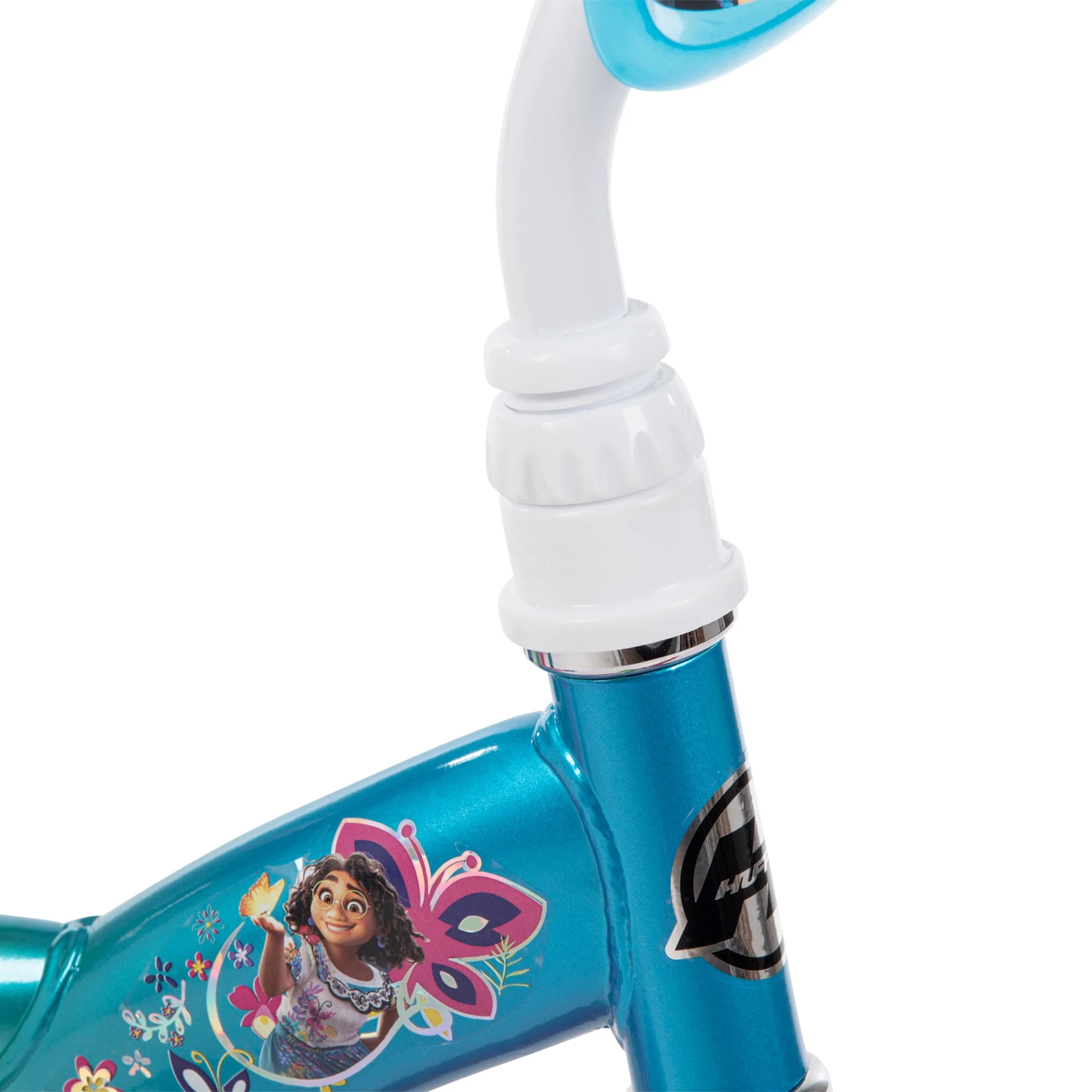 Encanto 12-inch Bike for Girls, Pink/Green/Blue, by Huffy