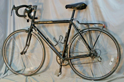 1991 Cannondale Black Lightning Criterium Touring Road Bike 55cm Medium Shimano!