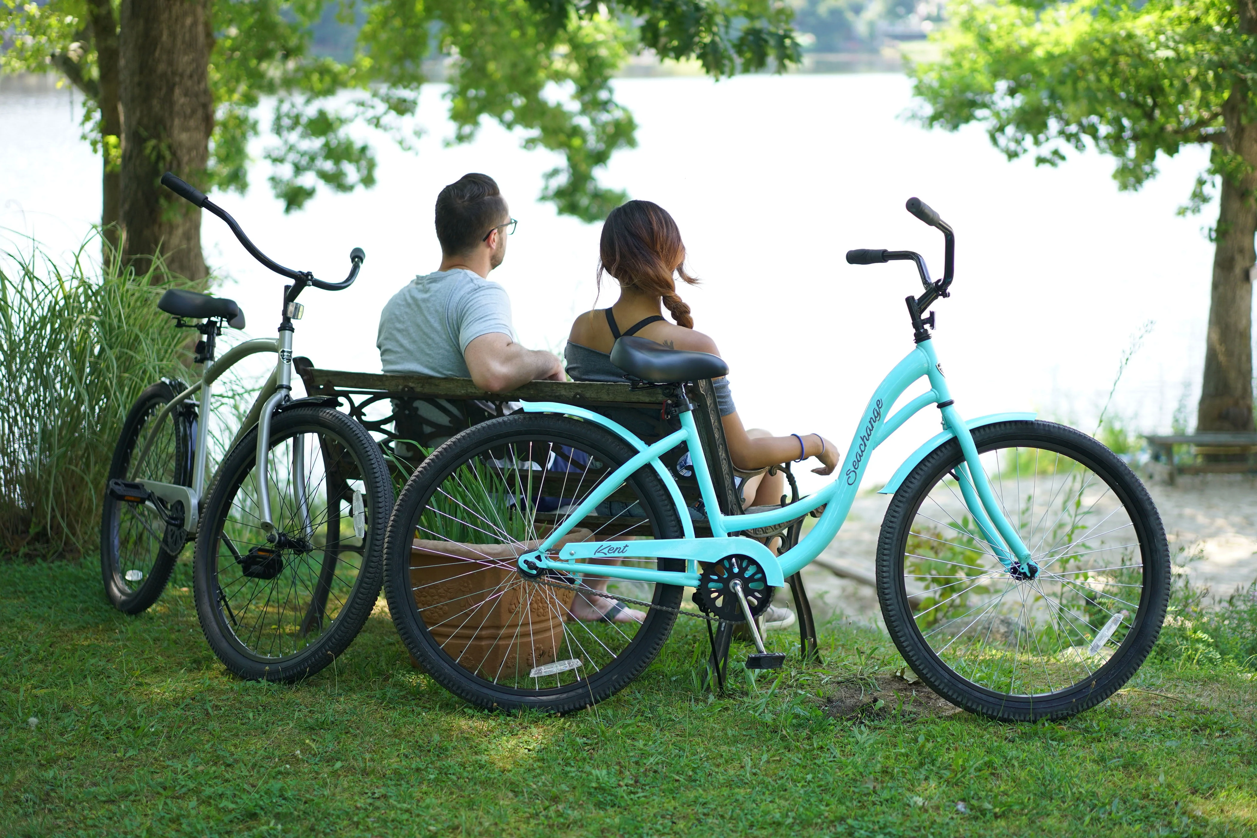 Kent Bicycles 26 inch Ladies Sea Change, Beach Cruiser Bicycle, Blue