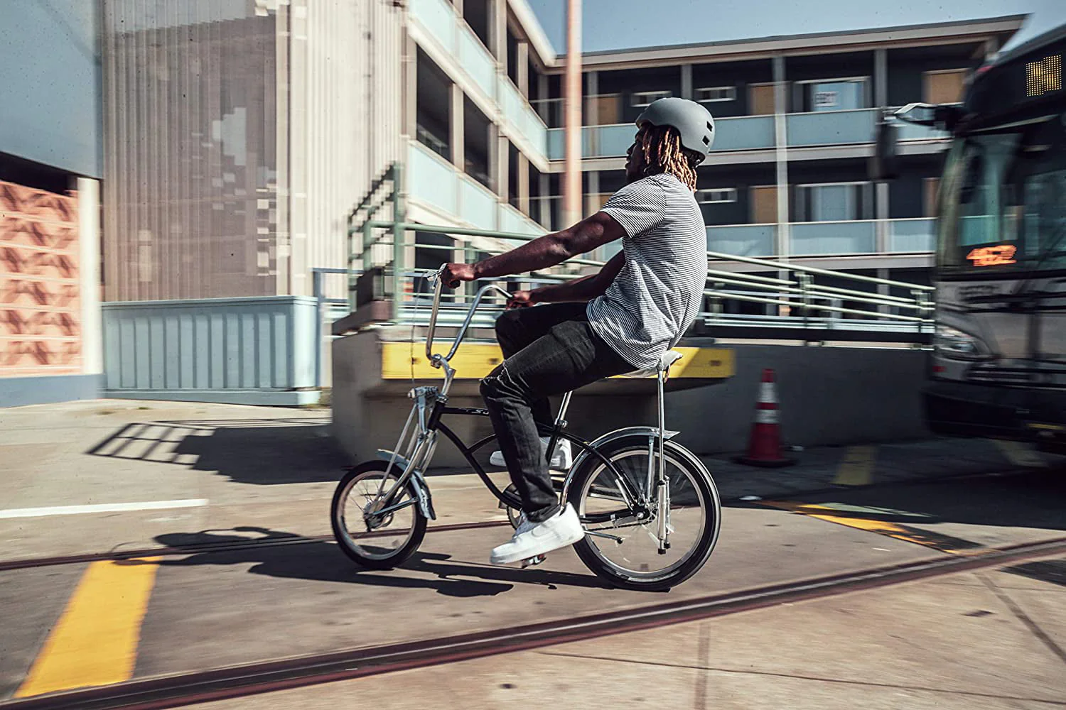 Schwinn Classic Old School Karate Bike, Ape Handlebar And Bucket Saddle, 20 In. Wheels