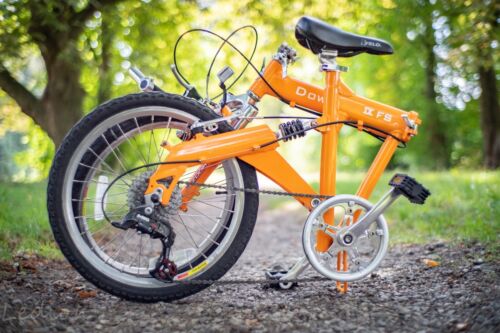 Downtube IX FS full suspension aluminium folding bike 9 speed 14.3kg (32lb)