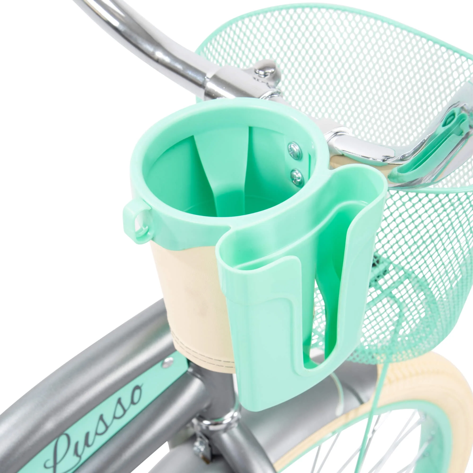 Nel Lusso Classic Cruiser Bike with Perfect Fit Frame, Women's, Gray, 26