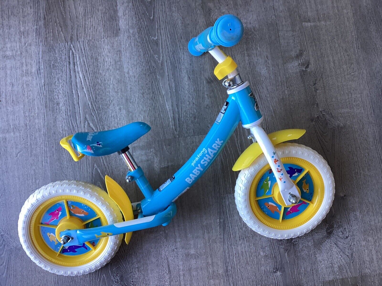 Baby Shark 10" Balance Bike Toddlers Learning First Bike Kids