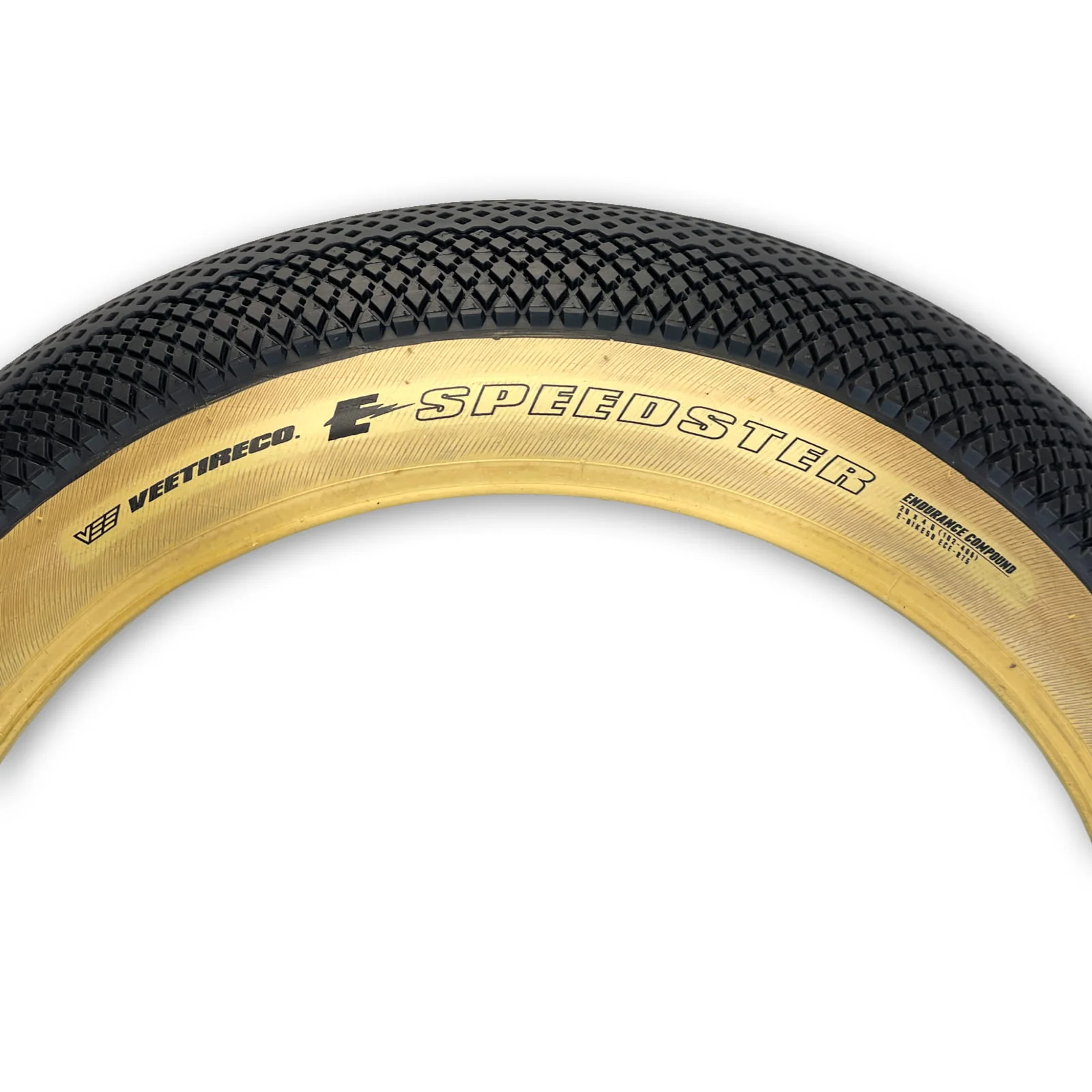 Two 20x4.0 Skin Wall Vee Bike Tires Speedster E-Bike 50 Endurance Cmpd Override