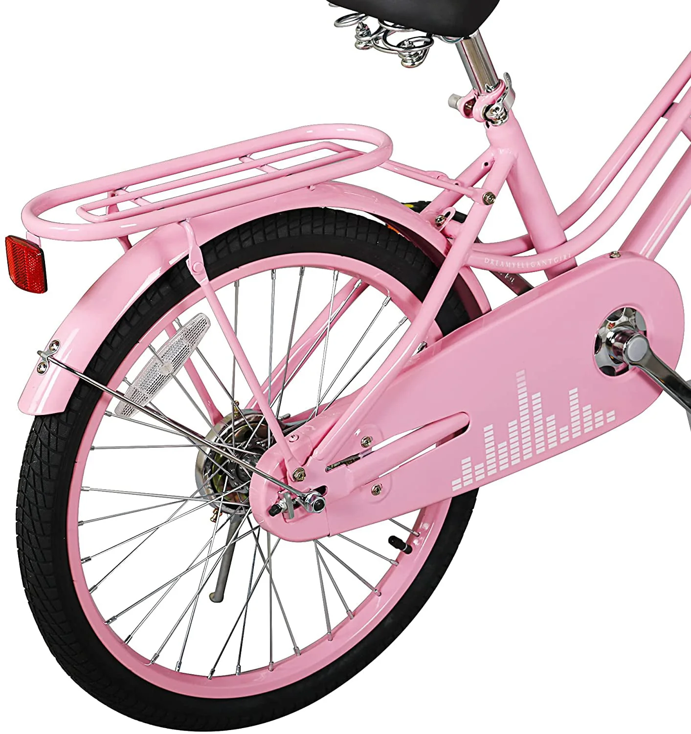 Coewske Kids Bike 20 inch Boys Girls Bicycle with Hand Brake and Kickstand, Pink