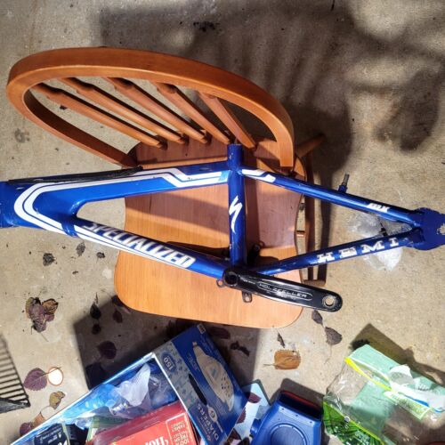 2002 Specialized Hemi Hydro Form MX Chromoly 4130 3pc AL Holzfeller Cranks