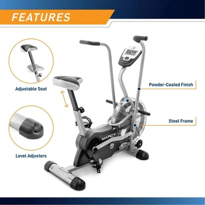 Marcy Deluxe Fan AIR1 Exercise Bike